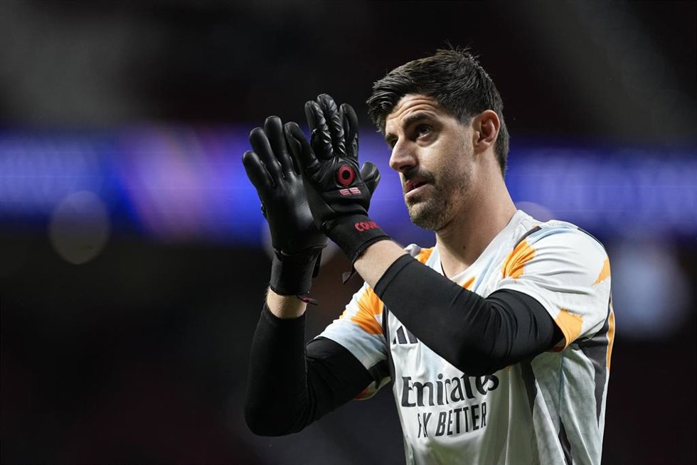 Thibaut Courtois con el Real Madrid