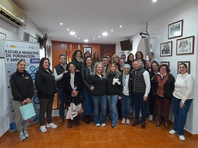 Participantes en la formación