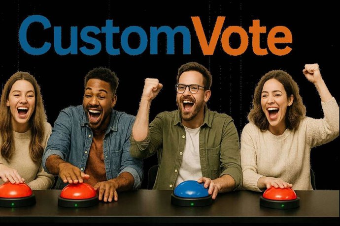 Custom Vote impulsa el entretenimiento corporativo con juegos personalizados para eventos empresariales.
