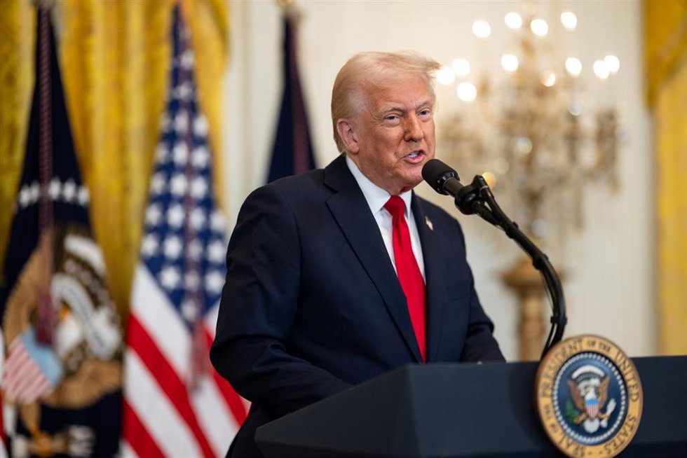 El presidente de Estados Unidos, Donald Trump