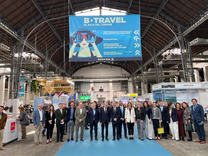 Momento de la inauguración de B-Travel 2025.