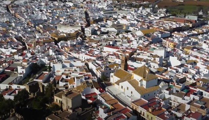 Vista aérea del municipio mairenero.