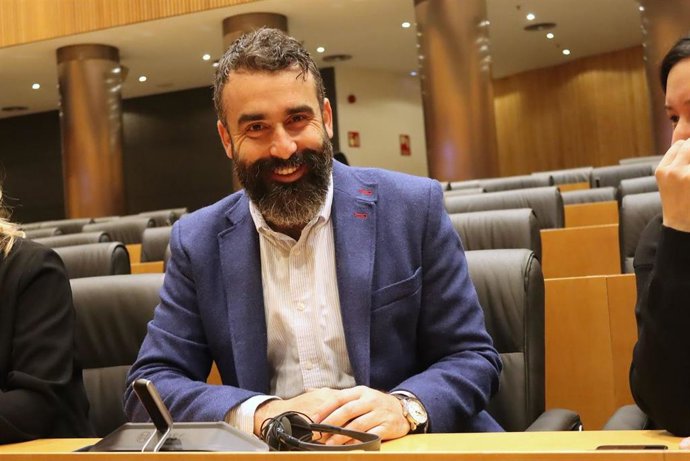 El diputado del PSOE por Córdoba, Alberto Mayoral, en el Congreso de los Diputados.