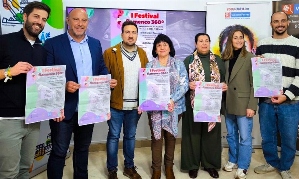 Presentación del I Festival Flamenco 360, un evento solidario a beneficio de la Fundación Vicente Ferrer