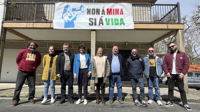 El BNG lanza una "ofensiva institucional" contra la explotación de la mina de Beariz (Ourense)