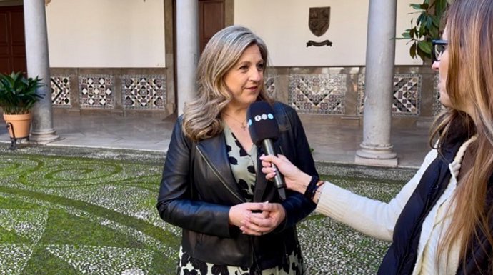 La portavoz de Vox en el Ayuntamiento de Granada, Beatriz Sánchez Agustino