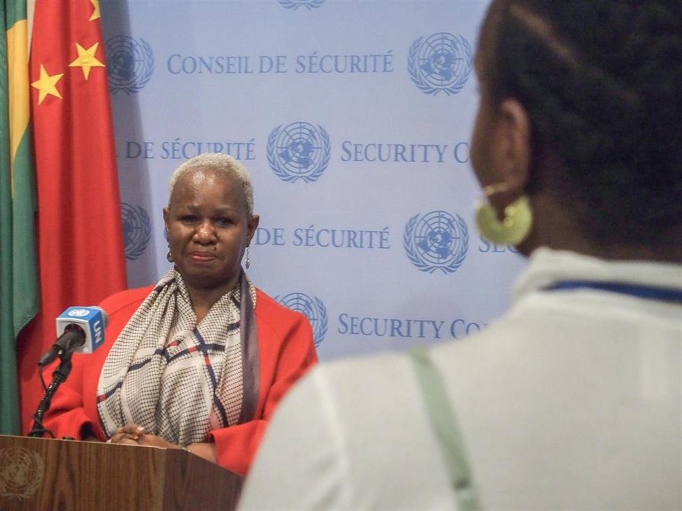 Archivo - La jefa de la Misión de Naciones Unidas en República Democrática del Congo (RDC) (archivo)