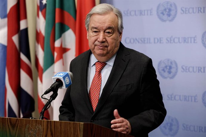 El secretario general de la ONU, António Guterres.
