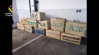 La Guardia Civil desarticula la organización criminal 'El Tarta', dedicada a introducir hachís de Marruecos a España