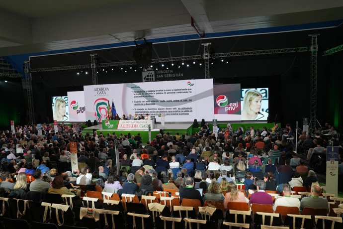Celebración de la IX asamblea general del PNV