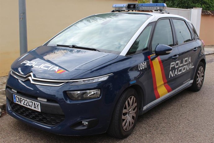 Archivo - Coche de la Policía Nacional