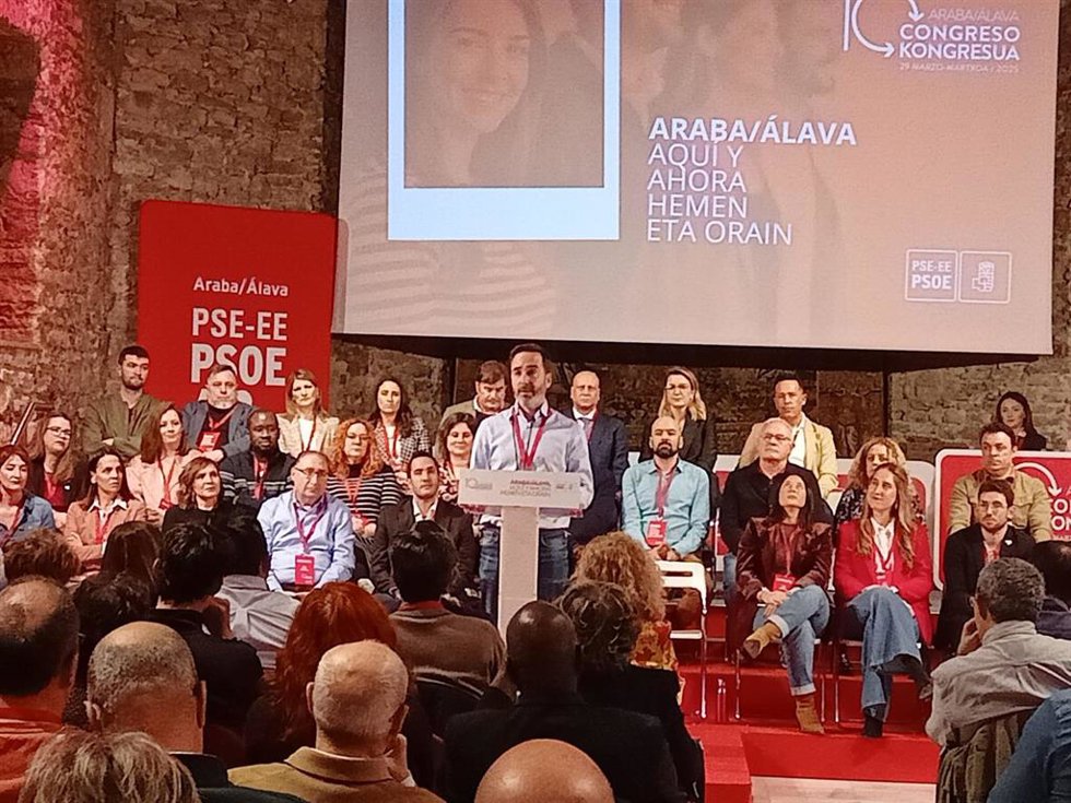 Javier Hurtado, elegido como nuevo secretario geenral del PSE-EE en Álava