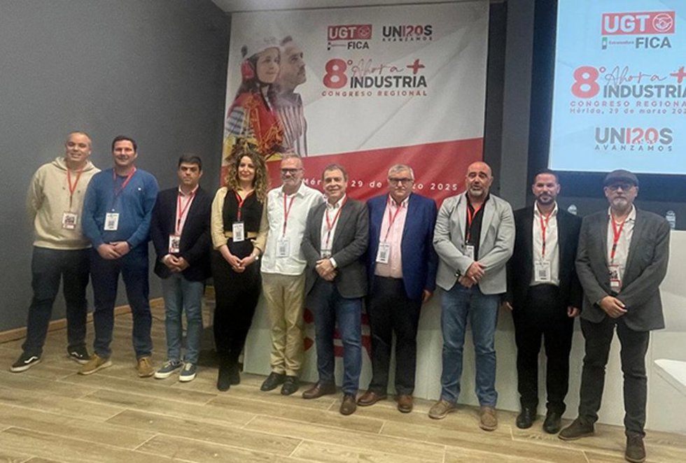 UGT FICA Extremadura celebra su 8 Congreso Regional