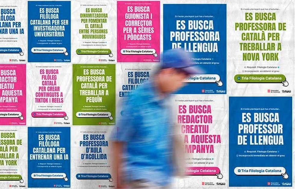 Campaña para promover el acceso a la carrera de Filología Catalana