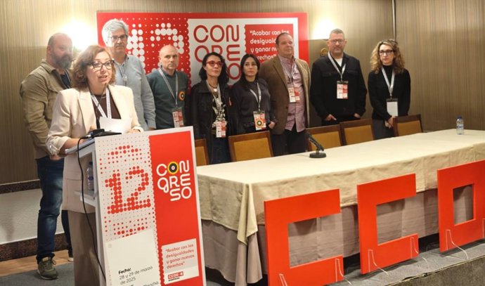 Nueva Ejecutiva de CCOO Enseñanza Castilla-La Mancha.