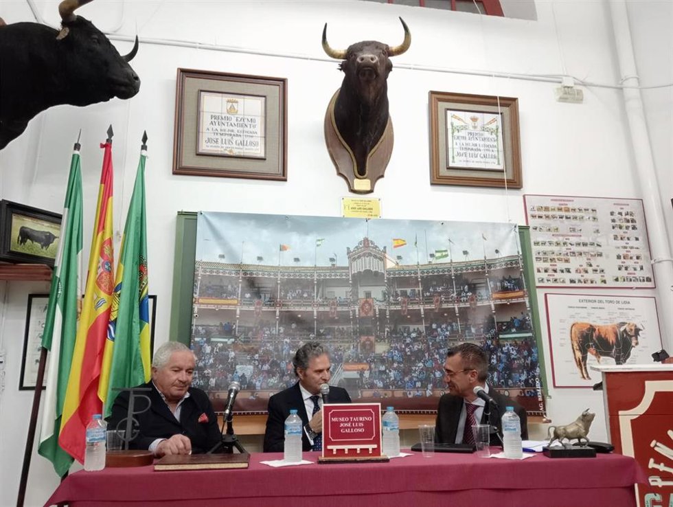 Homenaje a Rafael González 'Chiquilín' en la Escuela Taurina La Gallosina de El Puerto (Cádiz).