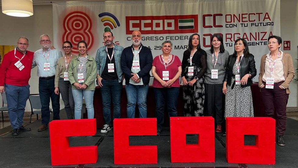 Rosa Rodríguez es elegida secretaria general de la Federación de Sanidad y Sectores Sociosanitarios de CCOO Extremadura