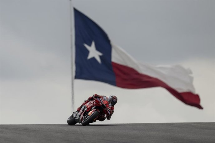 93 MARQUEZ Marc (spa), Ducati Lenovo Team, Ducati Desmosedici GP25, ação durante o 2025 MotoGP Red Bull Grand Prix of The Americas no Circuit Of The Americas de 28 a 30 de março de 2025 em Austin, Estados Unidos - Photo Studio Milagro / DPPI