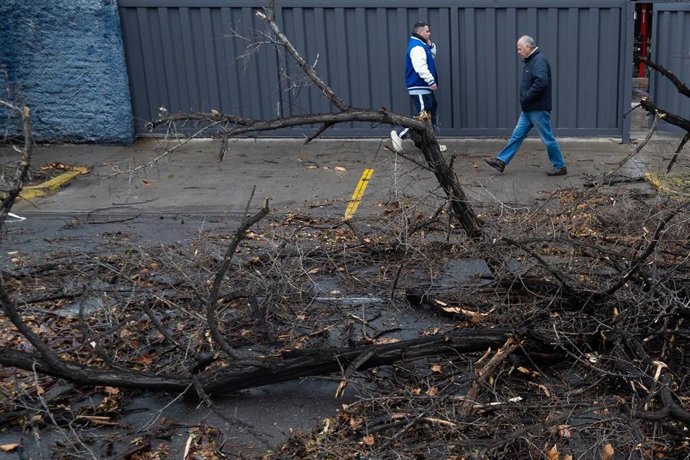 Archivo - Archivo.- Tormenta en Chile.