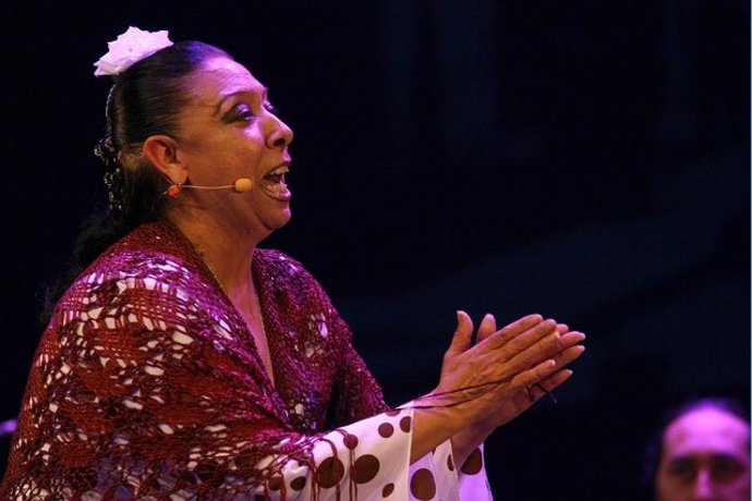 Archivo - Amparo Heredia, La Repompilla en una imagen de archivo 