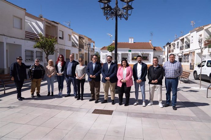 Inauguración de una plaza de Zurgena.