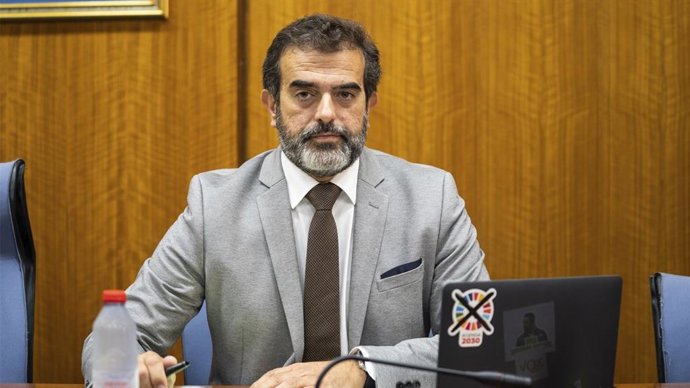 Archivo - El parlamentario andaluz de Vox por Málaga, Antonio Sevilla. Imagen de archivo.