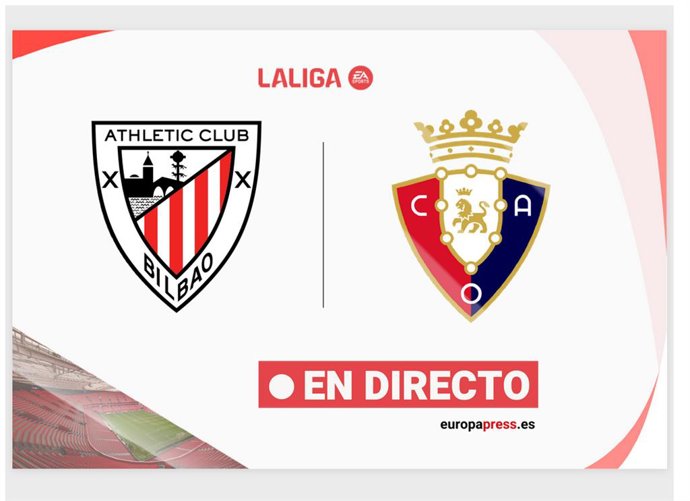 Onces Iniciales probables: Athletic - Osasuna: resumen y estadísticas del partido de la jornada 29 de LaLiga EA Sports