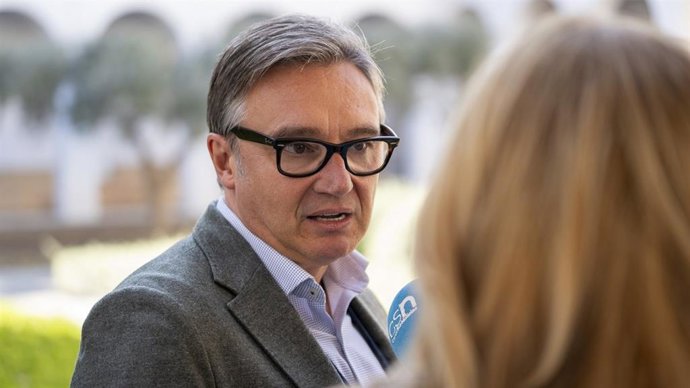 Archivo - El portavoz parlamentario de Vox en Andalucía, Manuel Gavira, en una imagen de archivo.