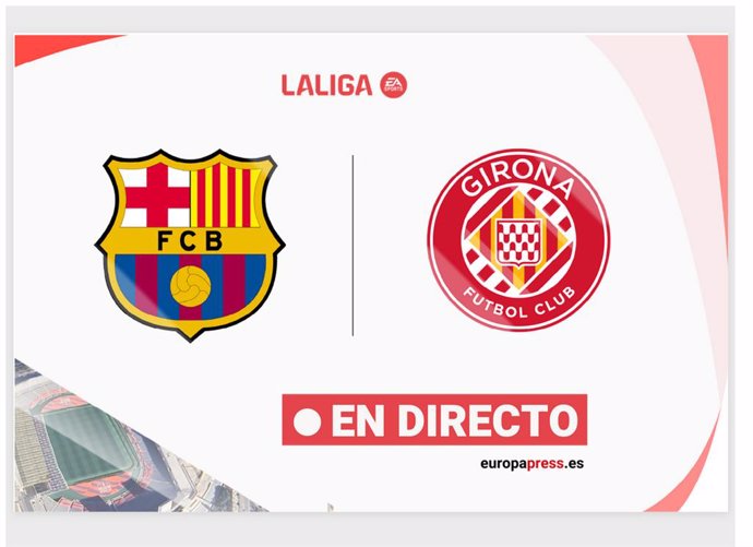 Onces Iniciales confirmados: Barcelona - Girona: resumen y estadísticas del partido de la jornada 29 de LaLiga EA Sports