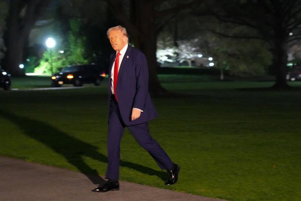 El presidente de EEUU, Donald Trump