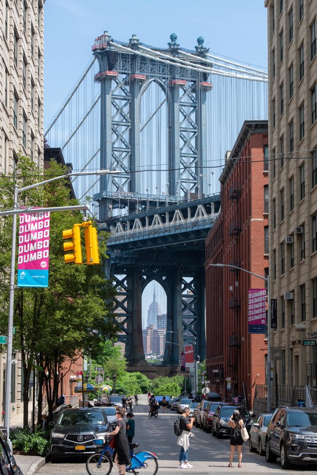 Puente de Brooklyn en Nueva York