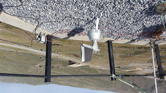 Detector de polen en Sierra Nevada.
