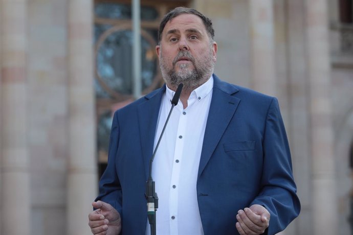 Archivo - El president d'ERC, Oriol Junqueras