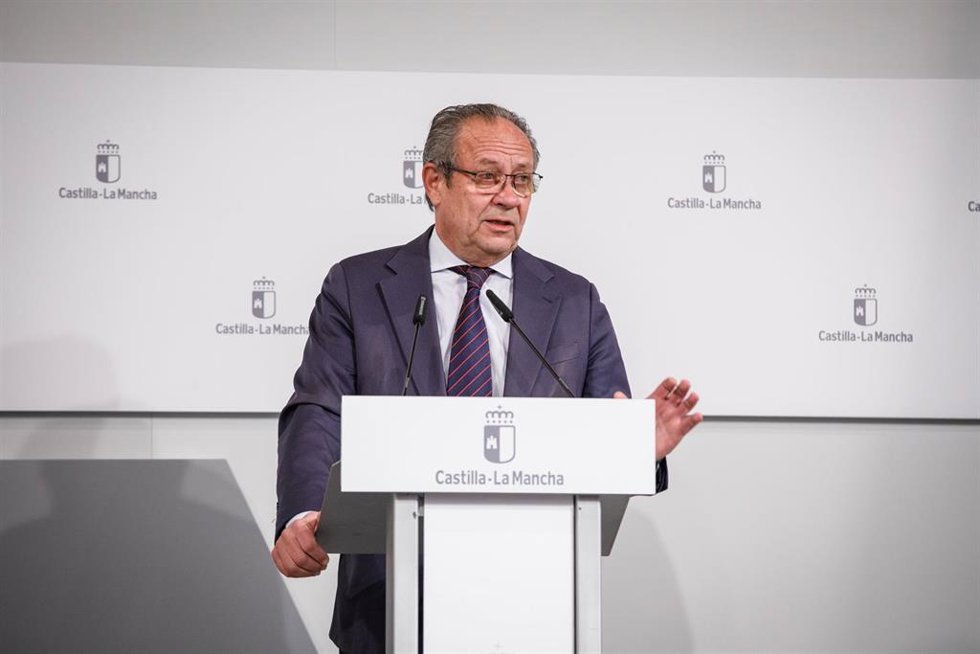 El consejero de Hacienda, Administraciones Públicas y Transformación Digital, Juan Alfonso Ruiz Molina