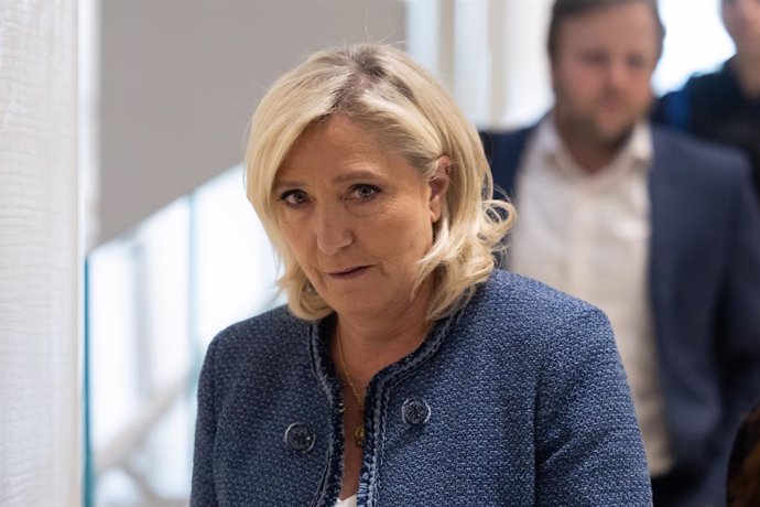 La líder de Reagrupament Nacional, Marine Le Pen