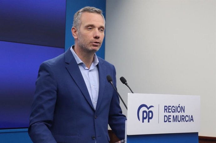 El portavoz del Partido Popular en la Asamblea Regional Joaquín Segado