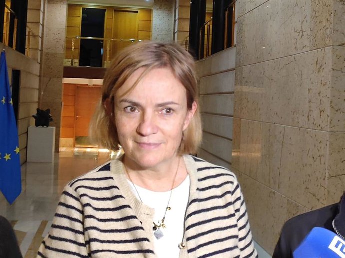 Archivo - La diputada del Grupo Mixto en la Junta General, Covadonga Tomé