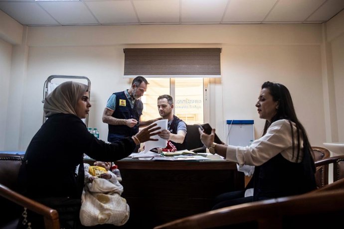 Archivo - Arquivo - Treze crianças com câncer evacuadas de Gaza chegam à Espanha na quarta-feira para tratamento em quatro hospitais
