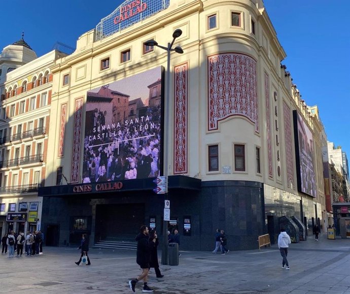 Imagen de la promoción de la Semana Santa de Castilla y León en Madrid.