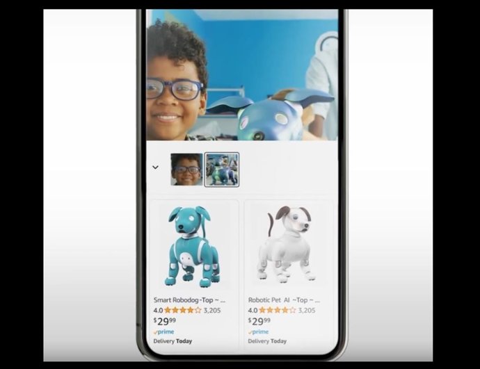 Función de compra desde Amazon Photos