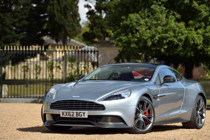 Archivo - Aston Martin Vanquish.