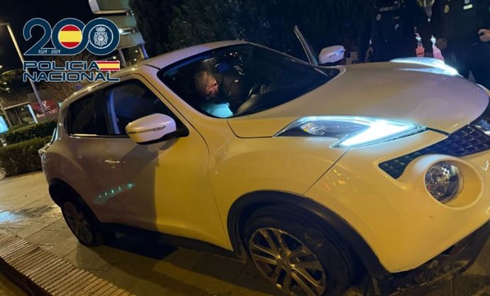 Coche siniestrado.