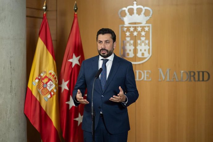 El portavoz del PP en la Asamblea de Madrid, Carlos Díaz-Pache.