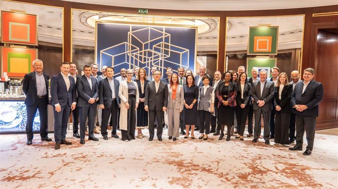 Archivo - Reunión de los líderes globales de KPMG en Madrid