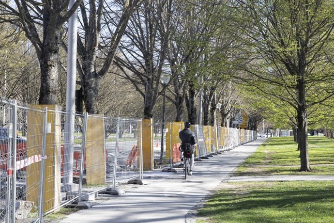 Imagen de las obras en Pío XII