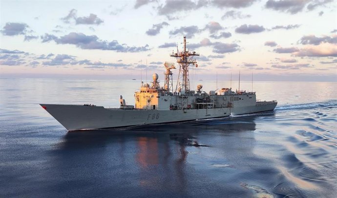 Archivo - La fragata 'Canarias' en una imagen de archivo.