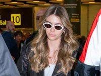 Clara Chía reaparece con una sonrisa tras la confesión de Shakira de que no ha superado su ruptura con Piqué