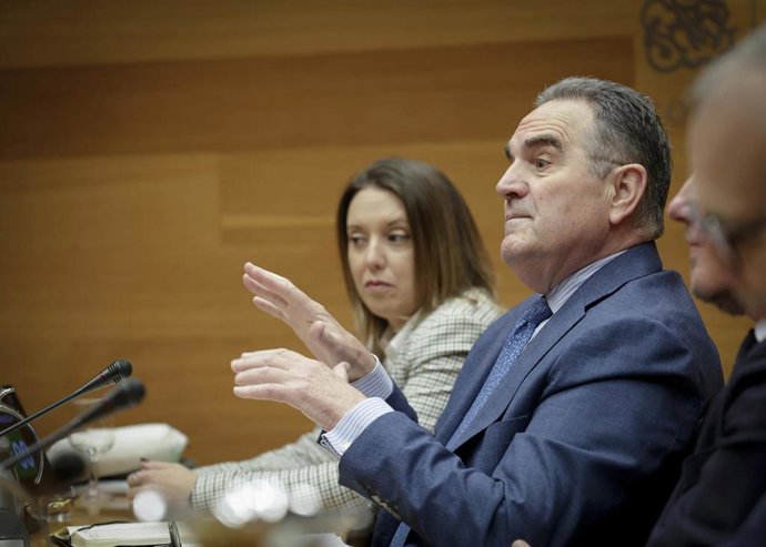 El vicepresidente Francisco José Gan Pampols comparece en Les Corts