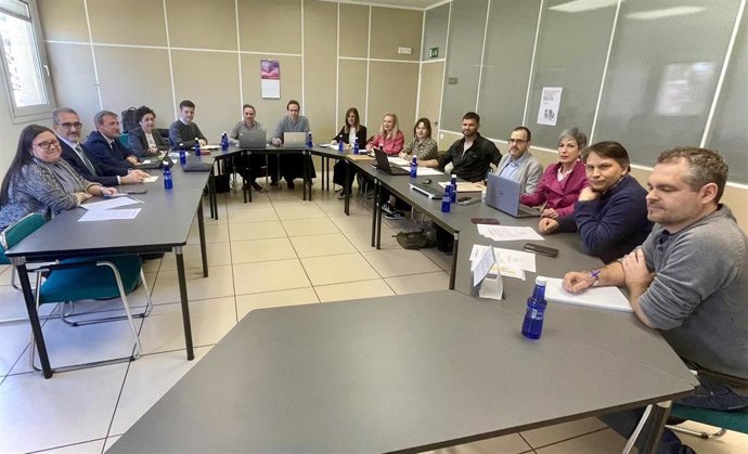 Imagen de la sesión del Consejo Navarro de Salud Laboral celebrado este lunes.