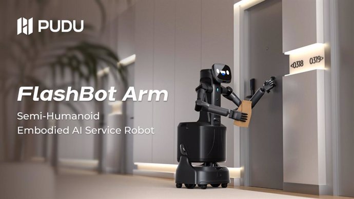 FlashBot Arm: Semi-Humanoid Embodied AI Service Robot